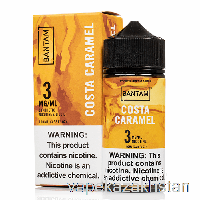 Vape Smoke Costa Caramel - Bantam Vape - 100mL 3mg